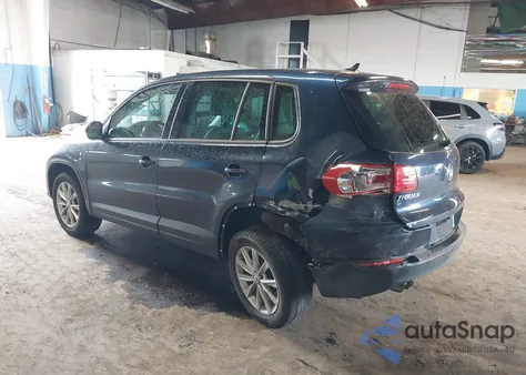 2014 Volkswagen Tiguan Se из США, поврежденный, VIN WVGBV3AX0EW555621